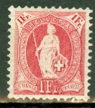 DN: Switzerland 110a mint CV $135