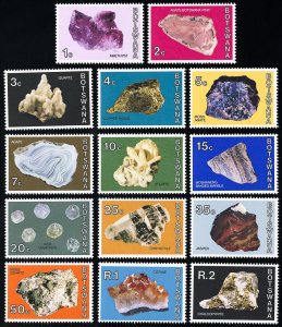 Botswana Stamps # 156-68 MNH XF Scott Value $75.00