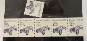 US 1997 Racing Car 17.5c coil 2262 = 4) MNH OG