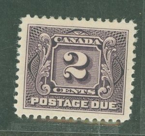 Canada #J2 Unused Single