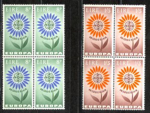 Ireland Sc# 196-197 MNH block/4 1964 Europa