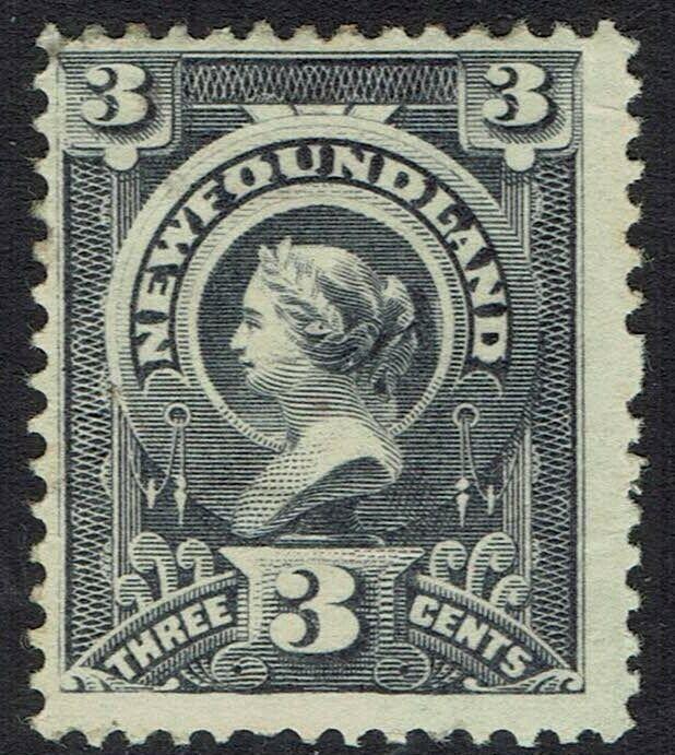 NEWFOUNDLAND 1890 QV 3C 