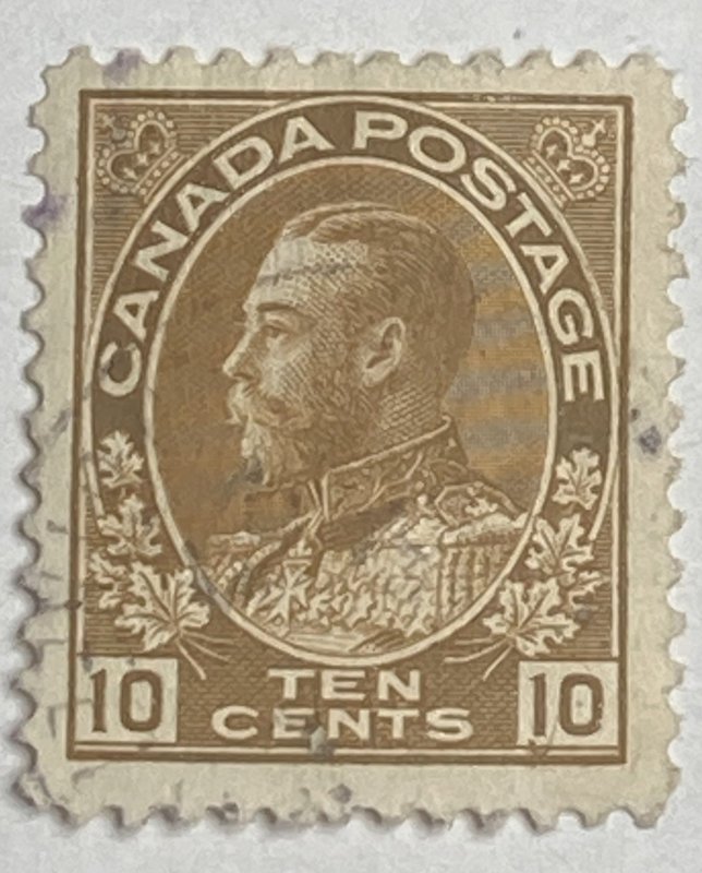 CANADA 1911-1925 #118 King George V 'Admiral' Issue - Used