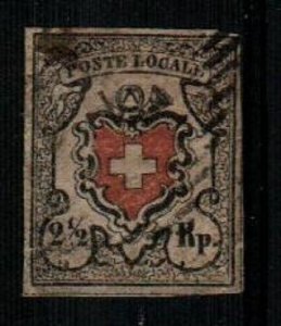 Switzerland Scott 2 (small sealed tear) [TH1716]