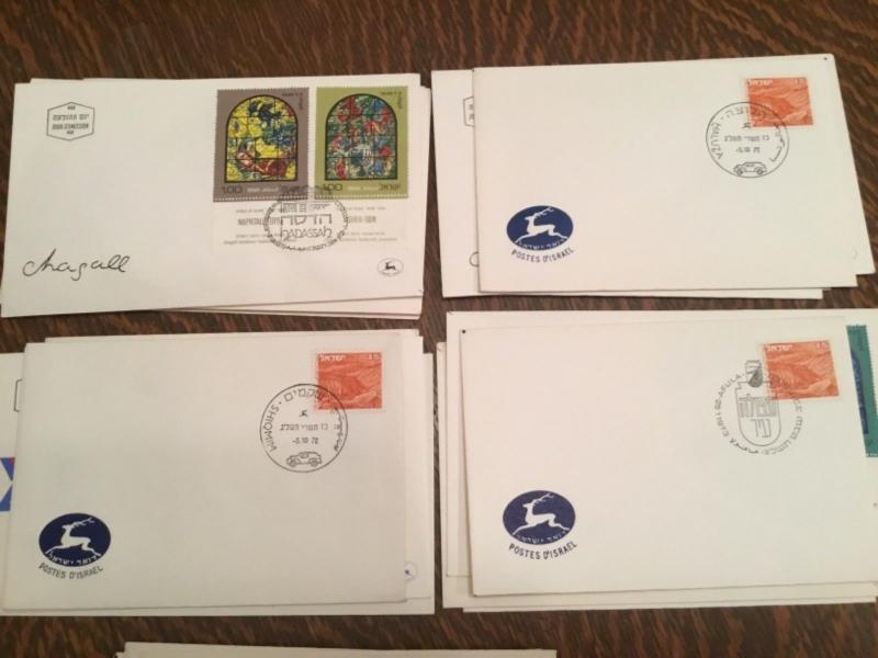 Worldwide Israel Cover Lot-  (Bag103)