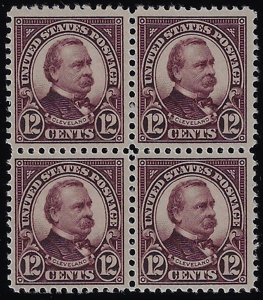 Scott #564 - $44.00 – VF-OG-NH – Choice mint block of four.