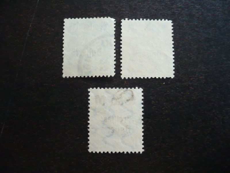 Stamps - Bavaria - Scott# 231-233 - Used Set of 3 Stamps