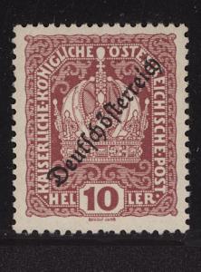 Austria 1918  Scott #184 MLH
