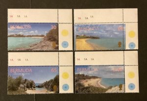 Stamps Bermuda Scott #770-3 never hinged