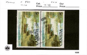 Canada, Postage Stamp, #937 Pair Used, 1984 Point Pelee Park (AI)