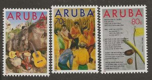 ARUBA   SC #   92 - 4  MNH