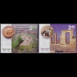ISRAEL 2008 - Scott# 1718-9 Heritage Sites Set of 2 NH