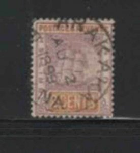 BRITISH GUINEA #132 1889 2c SEAL OF COLONY F-VF USED b