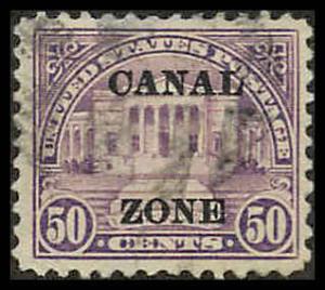 Canal Zone 80 Used VF