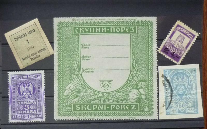 Ex Yugoslavia - Revenue Stamps! J84