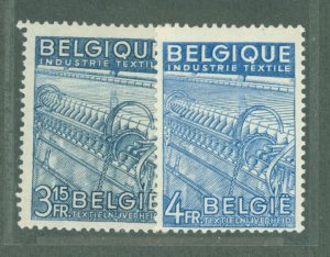 Belgium #382-383 Unused Single