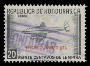 HONDURAS SPECIAL DELIVERY STAMP 1956. SCOTT: CE2. USED. # 1