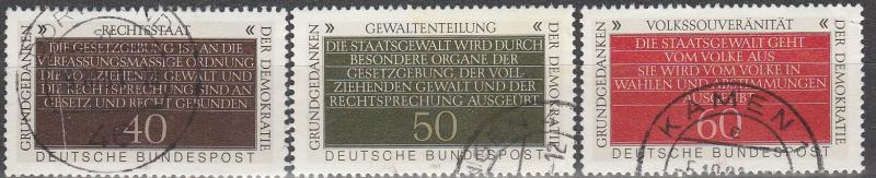 Germany #1358-60 F-VF Used   (S7003)