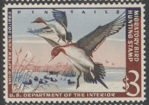 U.S. Scott #RW29 Duck Stamp - Mint NH Single