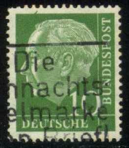 Germany #708 Theodor Heuss; Used