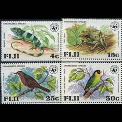 FIJI 1979 - Scott# 397-400 Fauna WWF Set of 4 NH