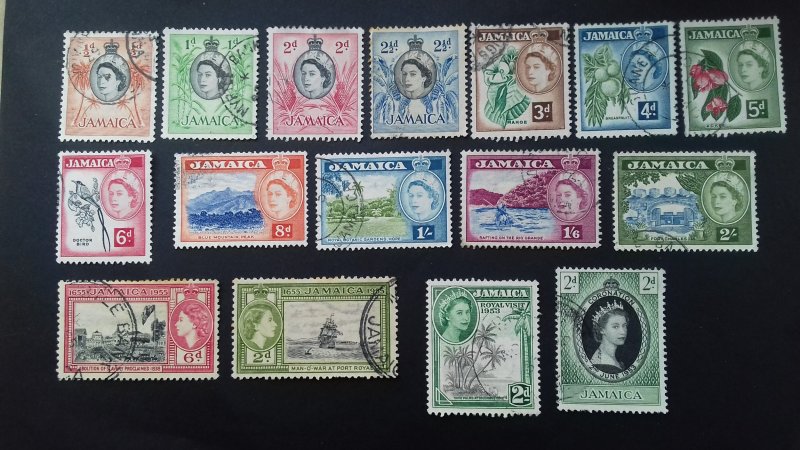 Jamaica Queen Elizabeth II Used