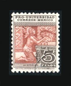 VINTAGE: MEXICO 1934 USED SCOTT #705 $725 LOT #9253