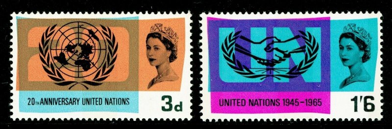 SG681p-682p, COMPLETE SET, NH MINT. PHOSPHOR. 