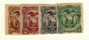 Ecuador #12-3, 16-7 used