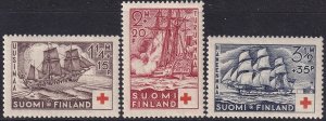 Finland 1937 Sc B24-6 set MNH** some gum crazing