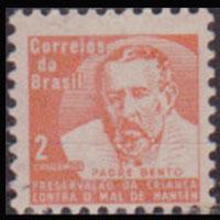 BRAZIL 1966 - Scott# RA13 Father Pacheco 2cr LH