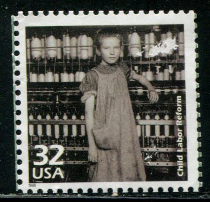 3183o US 32c Child Labor Reform, used