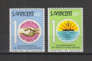 ST VINCENT 1983 SG 719w/20w MNH