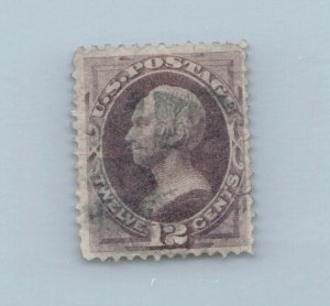 GOLDPATH US STAMP SC# 151 USED FINE VF, CREASE CAT $210 _SBH_01