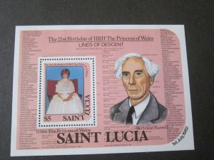 St Lucia 1982 Sc 594 MNH