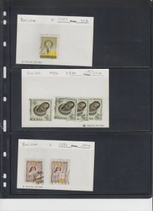 BOLIVIA AIRMAIL 5 SCANS COLLECTION LOT ALL APPEAR TO BE SOUND $$$$$$$