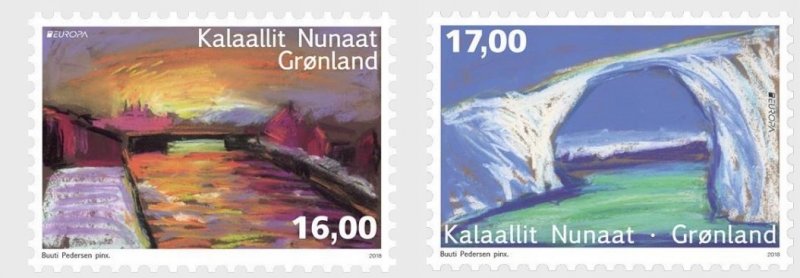 Greenland 2018 MNH Stamps Europa CEPT Bridges