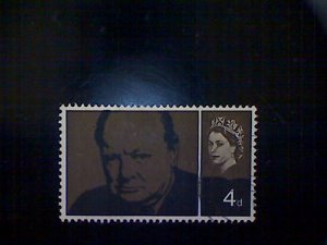 Great Britain, Scott #420, used (o), 1965, Winston Churchill, 4d