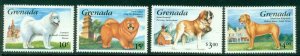 Grenada 1993 Dogs of the World (4v) MUH