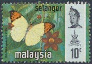 Selangor  Malaya  SC#  132   MNH  Butterflies  see details & scans