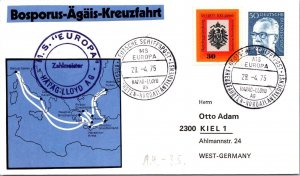 Germany 4.28.1975 - M/S Europa - North Atlantic Service Cruise - F68044