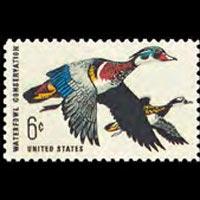 U.S.A. 1968 - Scott# 1362 Waterfowl Set of 1 NH