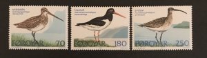 Faroe Islands 1977 #28-30, MNH, CV $1.45