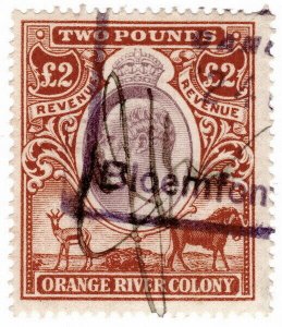 (I.B) Orange River Colony Revenue : Duty Stamp £2