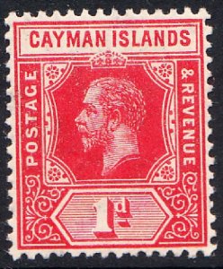 CAYMAN ISLANDS # 34  Mint NH  - SG # 42