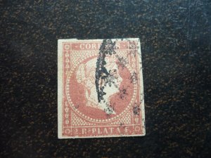 Stamps - Cuba - Scott# 12,13a,14 - Used - Imperf