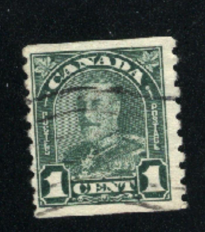 Canada #179   used   VF  PD