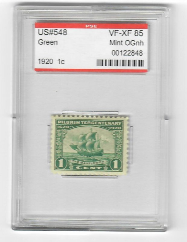 #548 - PSE, Single, VF-XF, Grade 85 (NH).