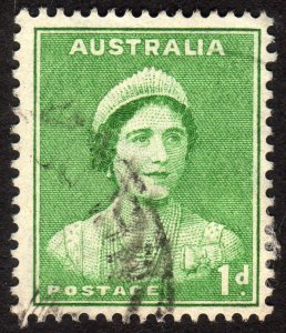 1938, Australia 1p Used, Sc 180