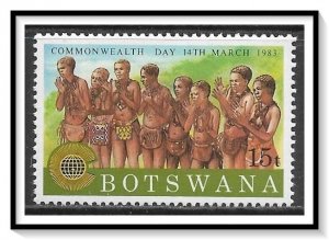 Botswana #326 Commonwealth Day MNH